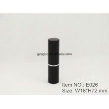 Elegant Aluminum Round lipstick tube container E026,cup size 12.1/12.7,Custom colors